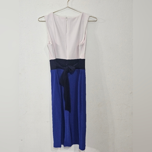 Ralph Lauren White and Blue Colorblock Skirt - Picture 6 of 12